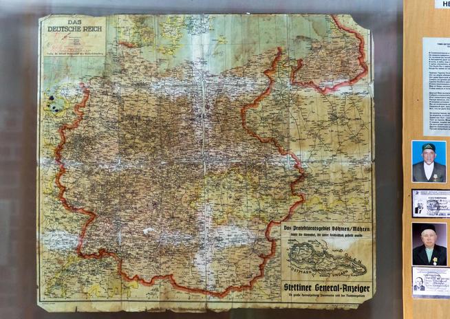 Карта Германского рейха. Германия. 1930-е – 1940-е ::МБУ «Краеведческий музей «Дружбы народов» с. Ципья g2id2985