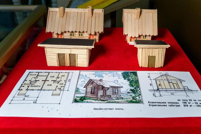 Макеты зданий линейно путевых пунктов::МБУ «Буинский краеведческий музей» Буинского муниципального района Республики Татарстан g2id14452