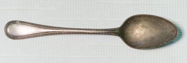 Ложка чайная Шакирова С.Ш. – участника Великой Отечественной войны. Европа. Нач. ХХ в. Металл::Музей им. А.Ш.Абдреева «Земля и люди» g2id15114