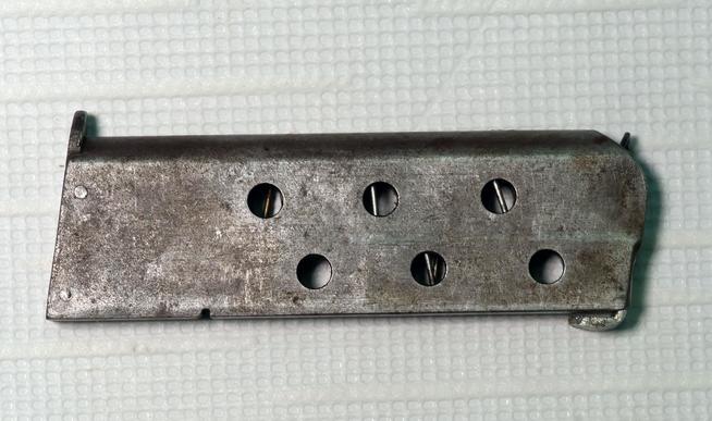 Магазин для патронов от пистолета ТТ. СССР. 1940-е. Металл::Музей им. А.Ш.Абдреева «Земля и люди» g2id15162