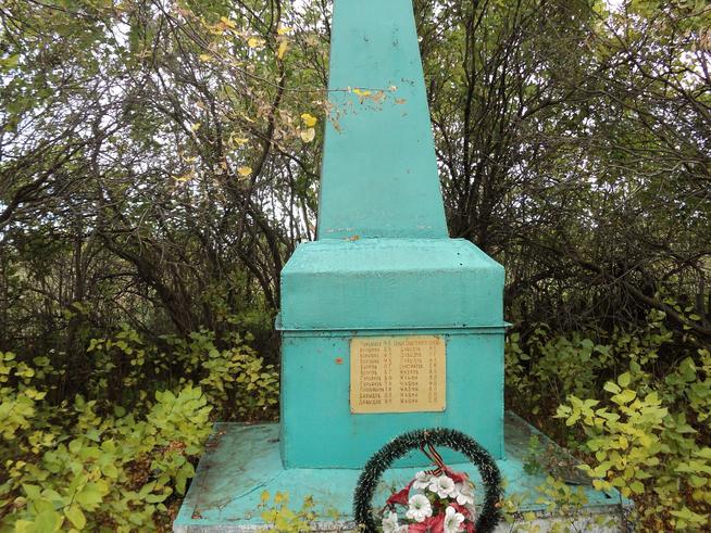 В д.Щербеть::Памятники, стеллы (бюсты) погибшим и пропавшим без вести в годы Великой Отечественной войны в Спасском районе g2id41396