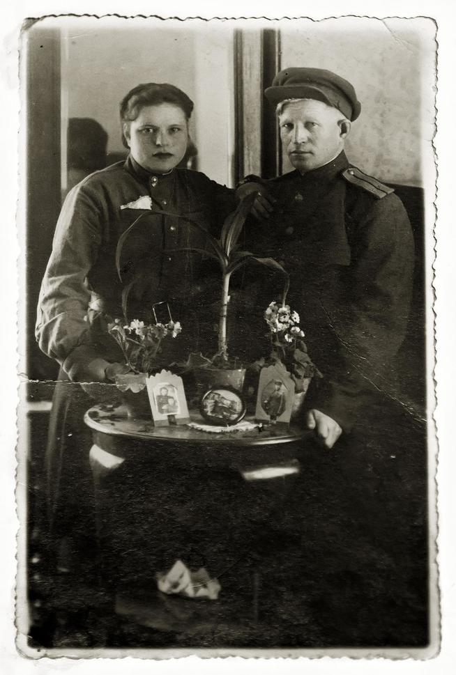 Фото. Участник Великой Отечественной войны Яковлев А.Я. 1940-е::Мамадышский район g2id17541