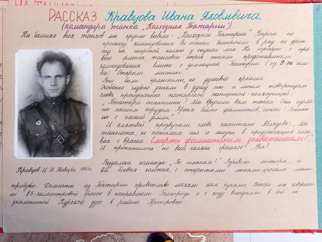 Альбом. «По боевому пути танковой колонны «Колхозник Татарии». 1978::МБУ «Мамадышский краеведческий музей». 2014 g2id16953