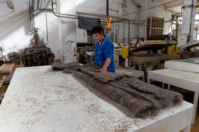 Производственный процесс. Кукморский валяльно-войлочный комбинат. 2014::ОАО "Кукморский валяльно-войлочный комбинат" g2id2635