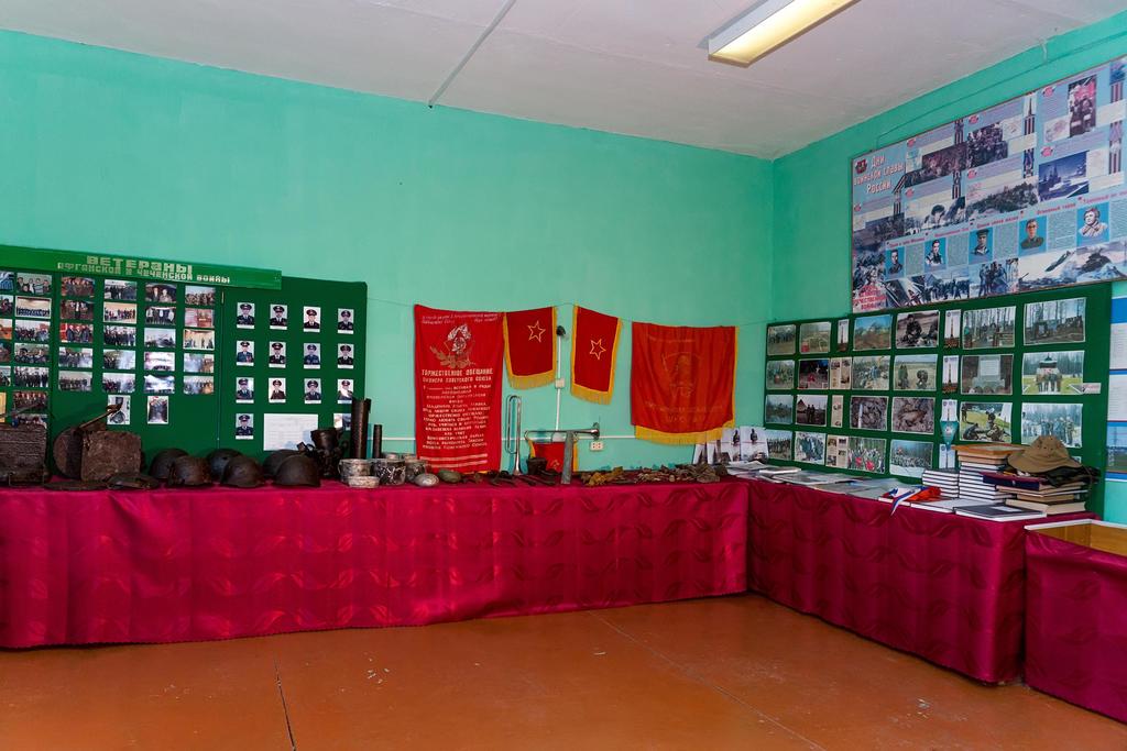 Фото №17987. Раздел экспозиции музея поискового отряда «ОРКЕСТОР». 2014