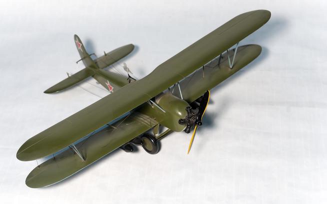 Модель самолета ПО-2.::Музей трудовой славы ОАО "Казанский вертолетный завод". g2id38516