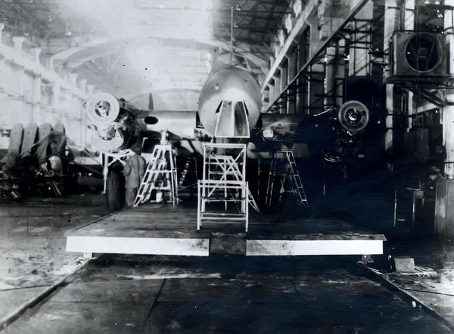 Фото. Цех № 34 завода № 22. 1940-е::Музей трудовой славы КАЗ им. С.П. Горбунова g2id39115