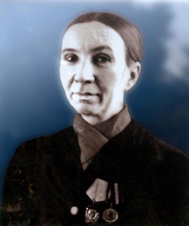 Аллея Славы .Фото.  Харчевникова П.И.- труженик тыла. 1945::Музей трудовой славы КАЗ им. С.П. Горбунова g2id39275