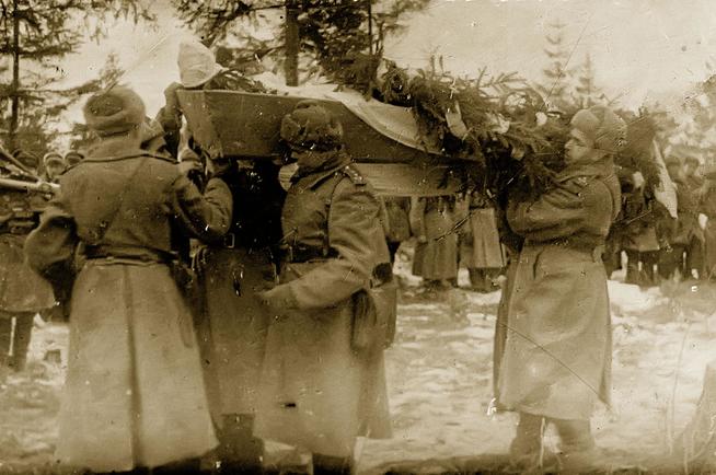 Фото.Похороны Плакатина А.П.1943::Музей истории Казанского университета g2id40778