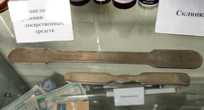 Шпатели медицинские. СССР. 1-я пол. ХХ.  Металл::Музей истории аптечного дела и трудовой славы ГУП"Таттехмедфарм" g2id43256