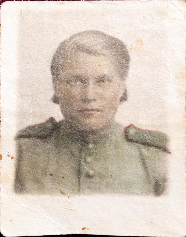 Фото. Грачева (Баркевич) Е.П. (1921 г.р.) - участница Великой Отечественной войны. 1940-е годы ::Алексеевский район g2id9025