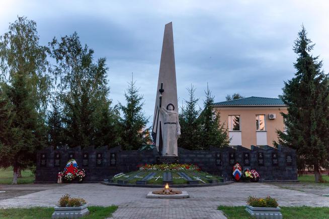 Мемориальный комплекс погибшим в годы Великой Отечественной войны. п.г.т.Алексеевское. 2014::Алексеевский район g2id9733