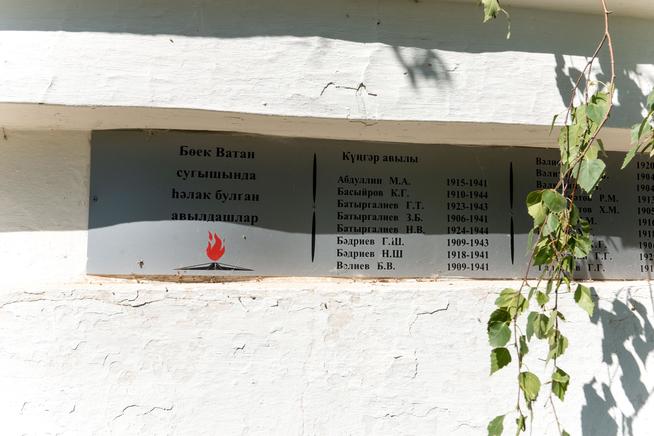 Список погибших земляков на фронтах Великой Отечественной войны 1941-1945гг. Дер. Кунгер. 2014::Атнинский район g2id4909