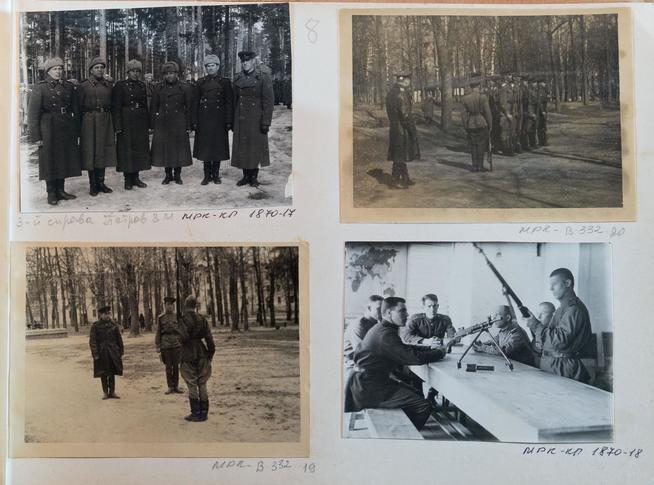 Военный фотоальбом полковника Петрова В.М. 1940-е гг.::МБУ «Музей родного края им. В.И.Абрамова Алексеевского муниципальногоо района Республики Татарстан» g2id9325