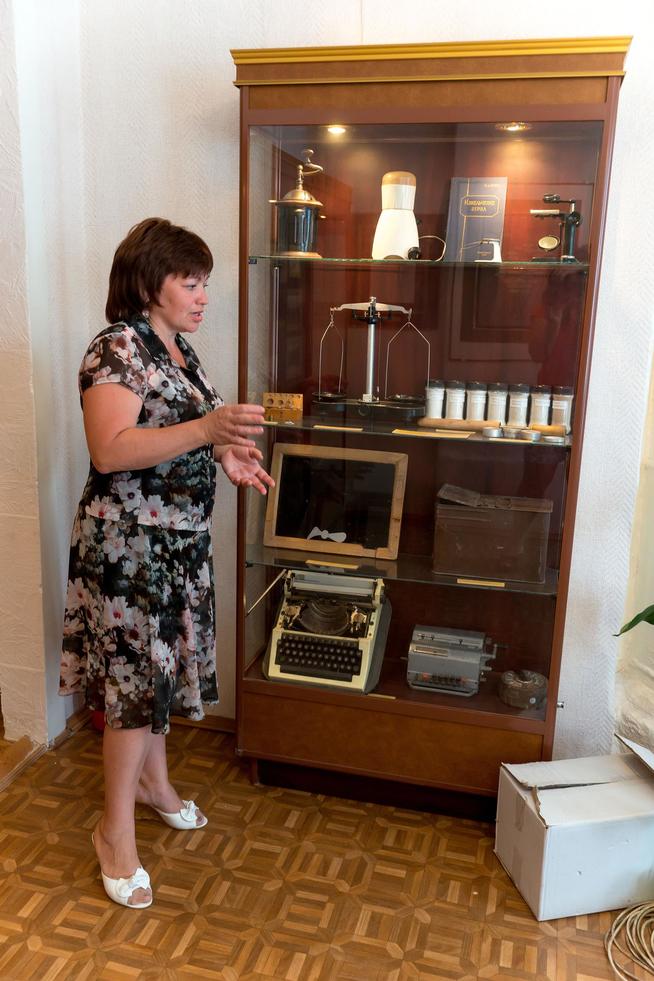 Фото. Абызова Р.Ю. – заведующая Музеем Янки Купалы в селе Печищи. 2014::Музей Янки Купалы в селе Печищи. Музей Янки Купалы в селе Печищи - отдел Национального музея Республики Татарстан g2id535