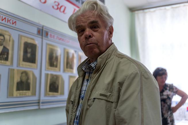 Фото. Бочков А.И. – краевед. 2014::Муниципальное общеобразовательное учреждение «Коргузинская средняя общеобразовательная школа» g2id955