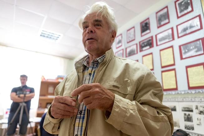 Фото. Бочков А.И. – краевед. 2014::Муниципальное общеобразовательное учреждение «Коргузинская средняя общеобразовательная школа» g2id967