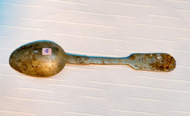 Ложка. СССР. 1930-е. Алюминий::МБУ «Высокогорский краеведческий музей» g2id7209