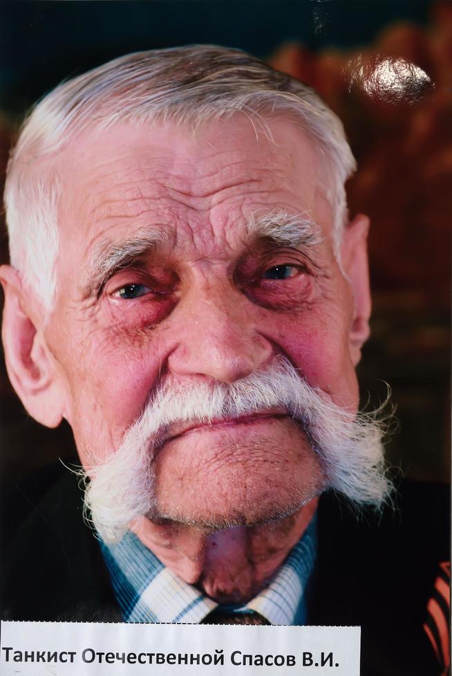Фото. Спасов В.И.- ветеран Великой Отечественной войны. 2009::Региональный музей истории Закамья и г. Нурлат g2id27460