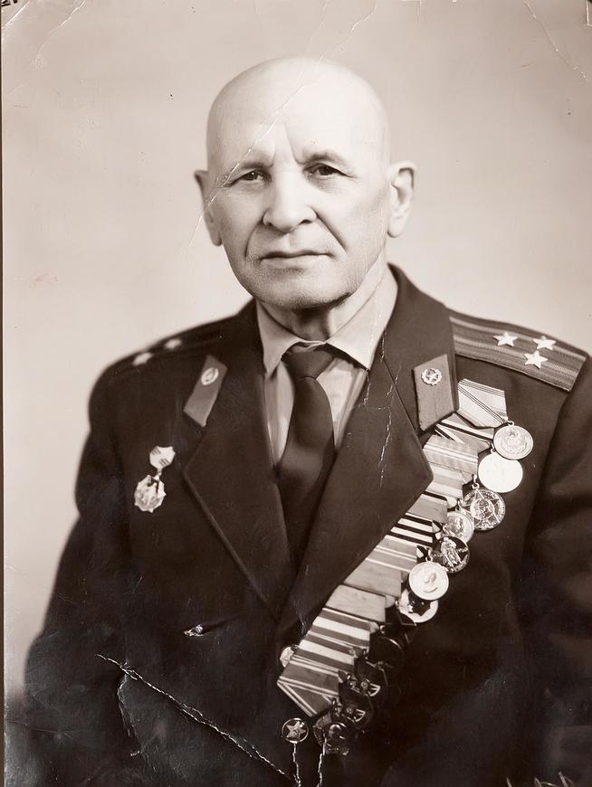 Фото.Кораблев П.Д.- участник Первой Мировой,Гражданской и Великой Отечественной войны. 1960-е::Региональный музей истории Закамья и г. Нурлат g2id27604