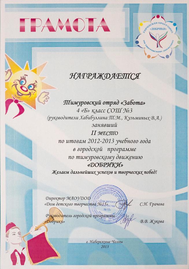 ::ГОУ «Средняя общеобразовательная школа №3 им. Р.Я. Назыровой» g2id31180