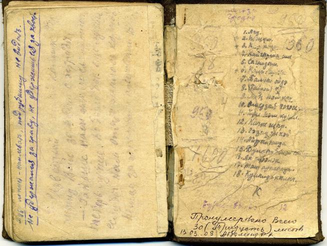 НМРТ КППи-124014-112  Л-4331 Каримов Ф А  Документ Книжка записная со стихами Ф  Карима_26::Карим g2id85751