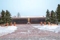 Мемориальный комплекс в честь 65-летия Победы в Великой Отечественной войне. пгт Апастово. 2000-е