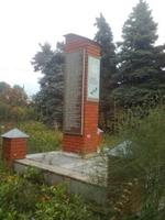 Памятник в честь погибших на фронте земляков в годы Великой Отечественной войны. дер. Курмашево. 2000-е