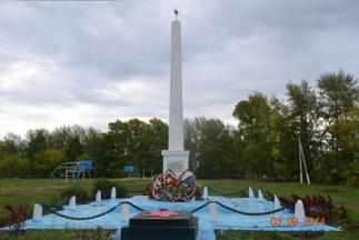 Обелиск павшим воинам в  п.г.т. Затон им. Куйбышева. 2014::Фотографии для статей g2id88150
