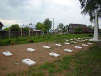 Воинские захоронения солдат-защитников, умерших от ран в эвакогоспитале №2785 г. Агрыз. 2014