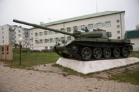 Танк Т-54. Мемориальный комплекс «Вечный огонь». Агрыз. 2014