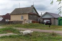 Фото. Вид кирпичного жилого дома. п.г.т.Алексеевское. 2014. удалить