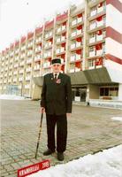 Фото. Музафаров Б.Х. - участник Великой Отечественной войны в санатории 