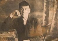 Фото. Музафаров Г. - участник Великой Отечественной войны. Июнь 1944 года