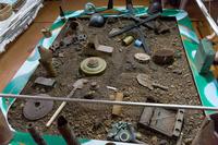 Фрагмент экспозиции музея «Шаг в вечность» Рождественской средней школы, посвященный Великой Отечественной войне. 2014