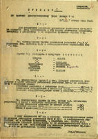 Приказ №2 по особому конструкторскому бюро завода №16. 8 января 1943 года