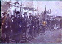 Фото. Первомайская демонстрация в Лаишеве. 1942