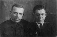 Фото. Ворошилов А.И. (справа)1950-е