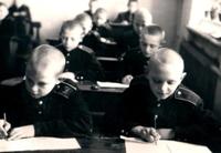 Фото. Суворовцы на занятиях. 1940-е