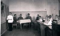 Фото. Экзамен по географии. Первый выпуск суворовцев. 1949
