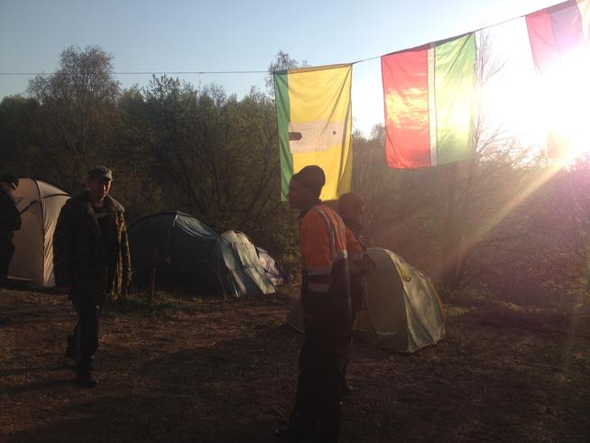 Ранним утром май 2014::Поисковый отряд Спасского района "Булгары" g2id97646