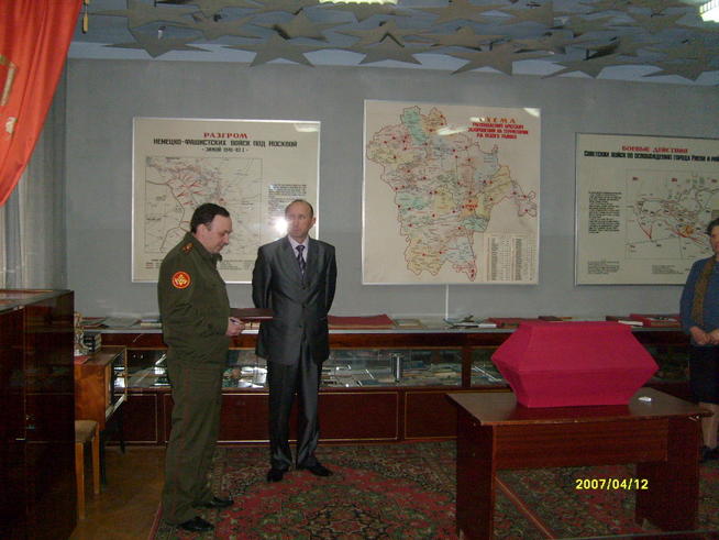 При передаче останков Нефедова Н.И. погибшего в 1942 году (2)::Поисковый отряд Спасского района "Булгары" g2id97765