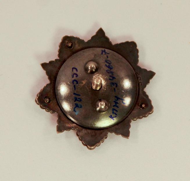 Орден Кутузова 2 степени Сафиуллина Г.Б. - Героя Советского Союза.СССР.1940-е. Серебро, штамповка, эмаль.::Награды g2id98922