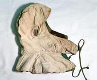 Головной убор (подшлемник) двусторонний от маскировочного костюма. Германия. 1940-е. Ткань 