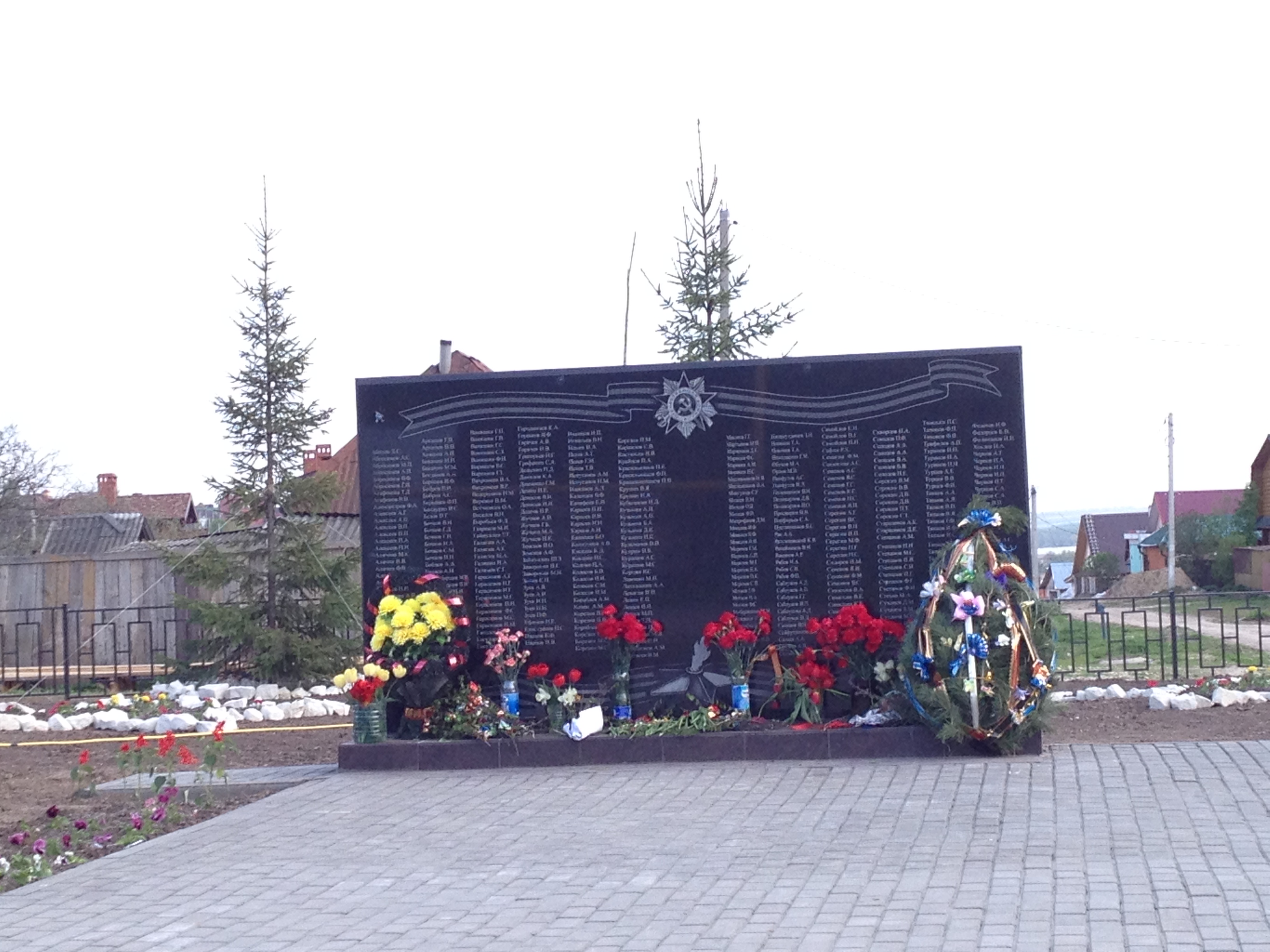 открытие памятника в д. Введенская Слобода