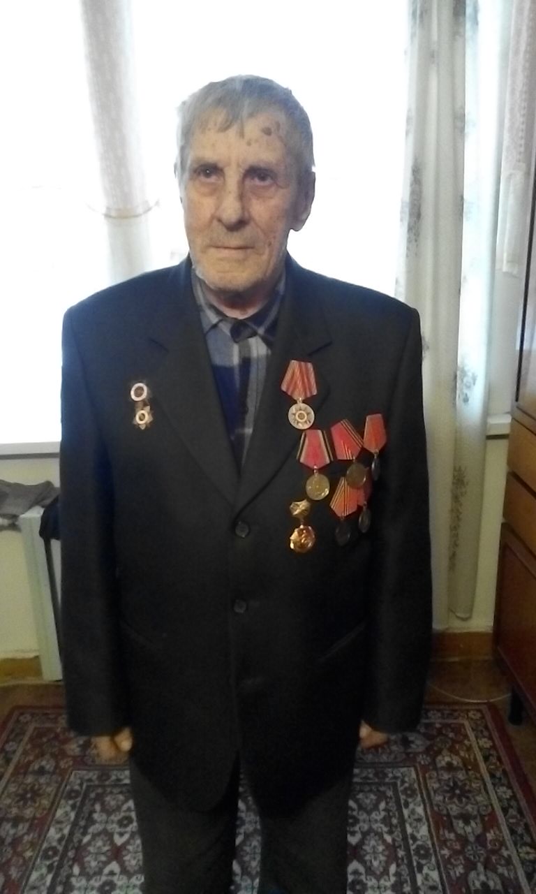 Ветеран ВОВ- Лапин Николай Ермолаевич