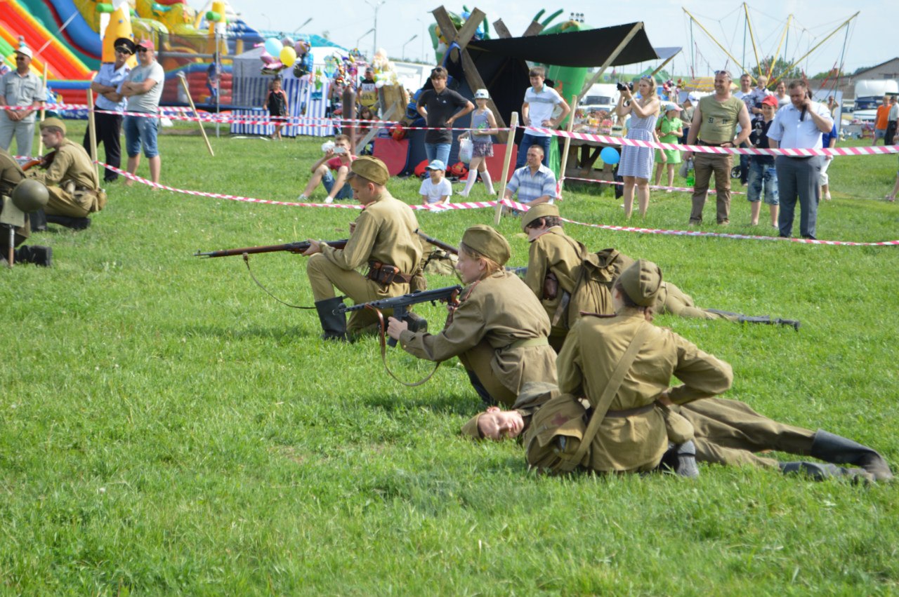 Бой с немецкими оккупантами