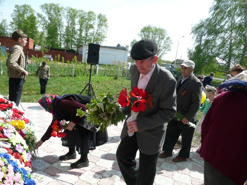 71 годовщину Победы в Великой Отечественной войне отметили в Теньках Камско-Устьинского района