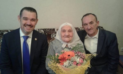 Долгожительницу из Камского-Устья поздравили с 95-ти летним юбилеем