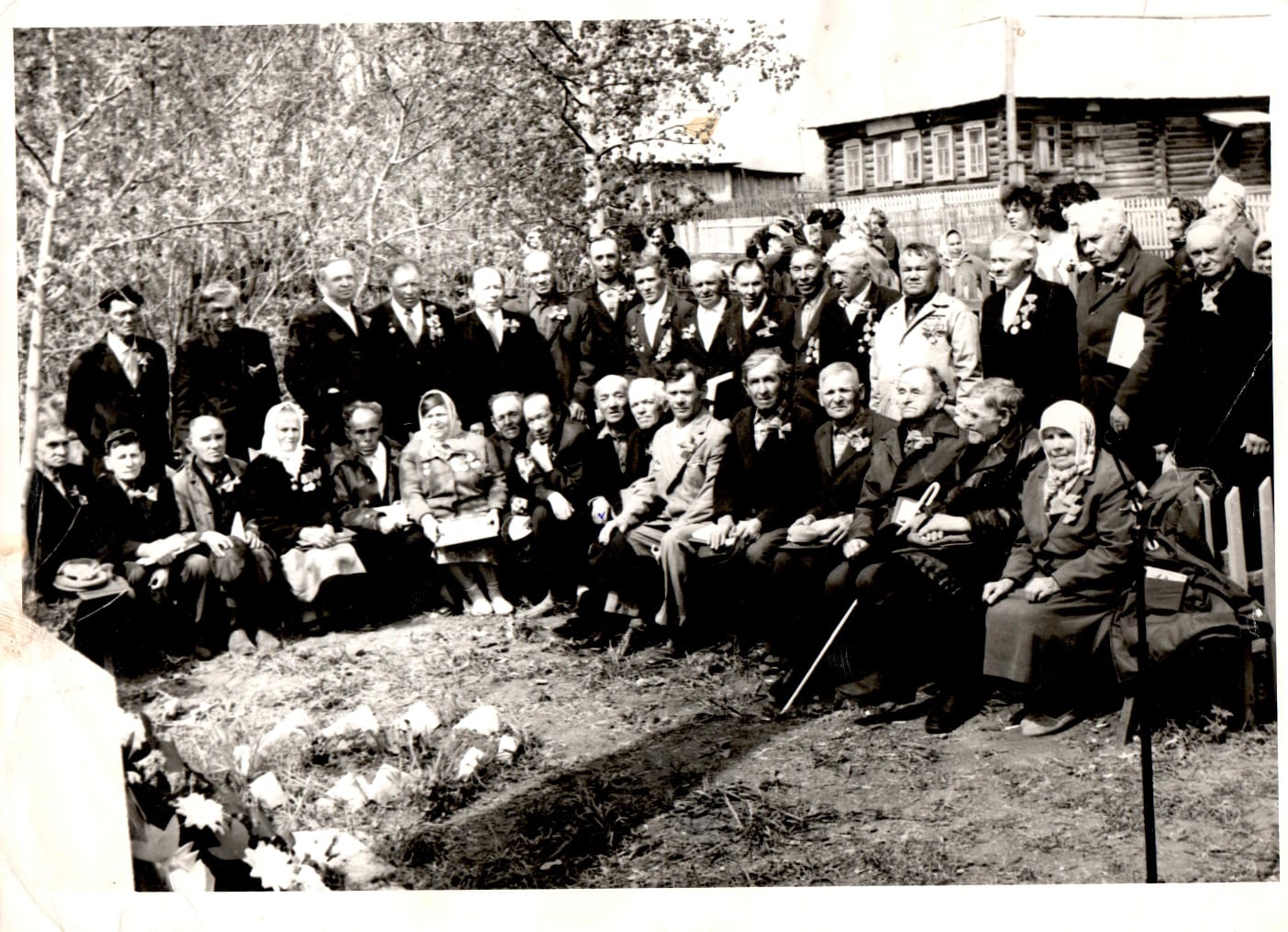 Участники Великой Отечественной войны. с.Татарские Челны. 1985 г.